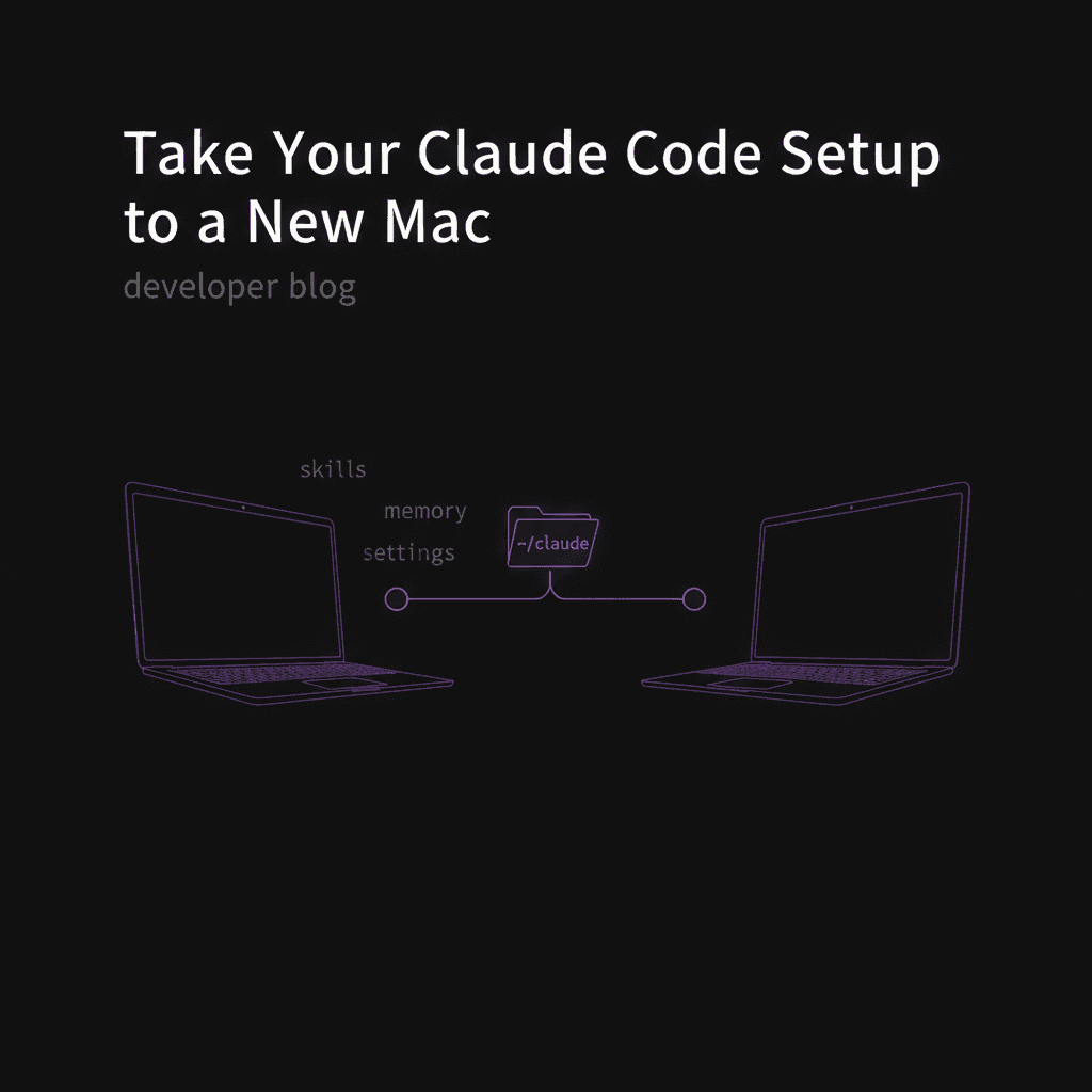 Take Your Claude Code Setup to a New Mac